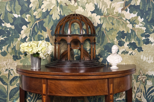 Vintage Architectural Model Staircase & Dome