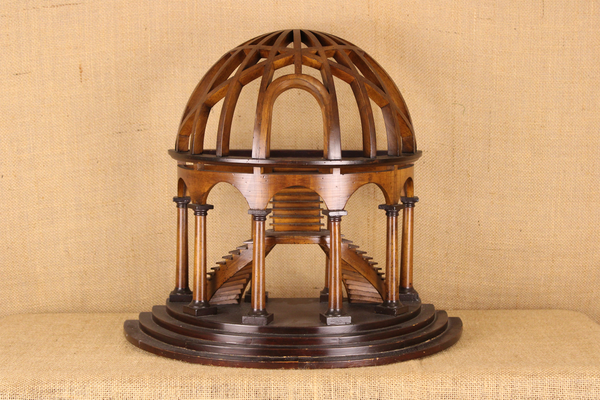 Vintage Architectural Model Staircase & Dome