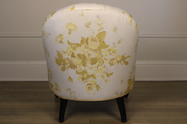 Button Back Boudoir Chair c. 19th Century
