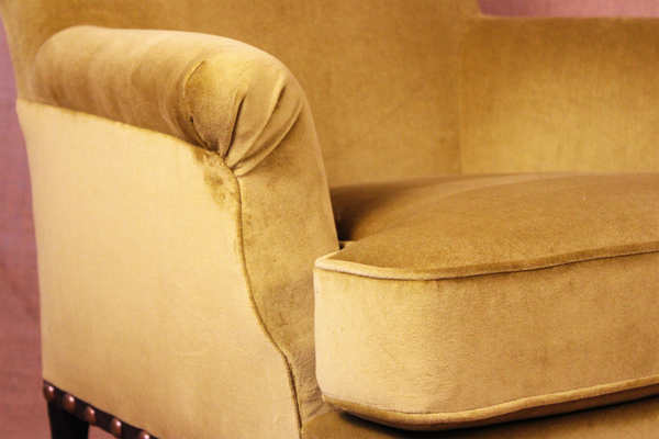 Pair of Napoleon III Library Chairs c. 1860