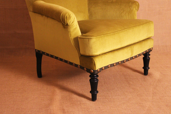 Pair of Napoleon III Library Chairs c. 1860