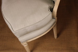 Pair of Painted French Louis XVI Style Side Chairs 19th C.