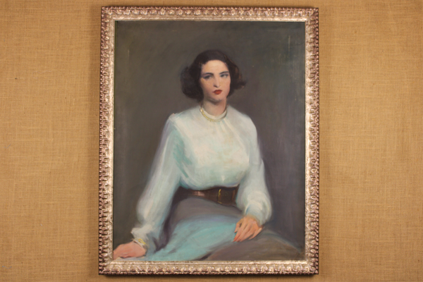 Portrait of a Young Woman by Peter Linnartz