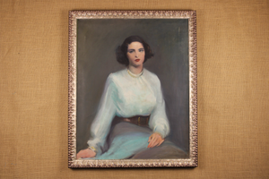 Portrait of a Young Woman by Peter Linnartz
