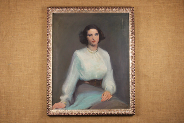 Portrait of a Young Woman by Peter Linnartz
