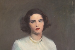 Portrait of a Young Woman by Peter Linnartz