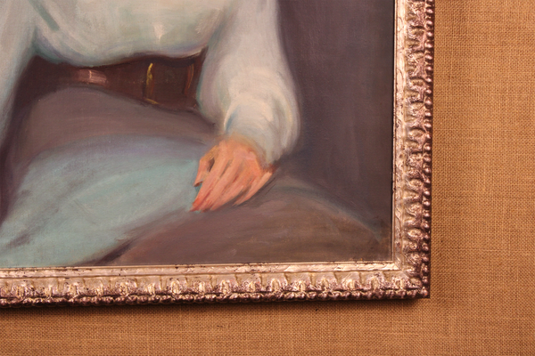 Portrait of a Young Woman by Peter Linnartz